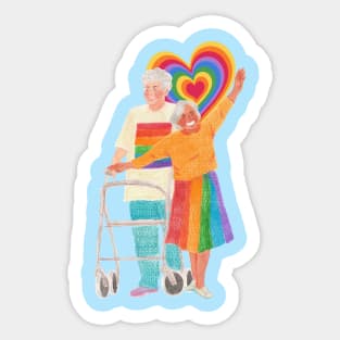 Ageless Love Sticker